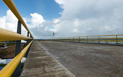 Construction of 6 bridges (Including the Cottica)